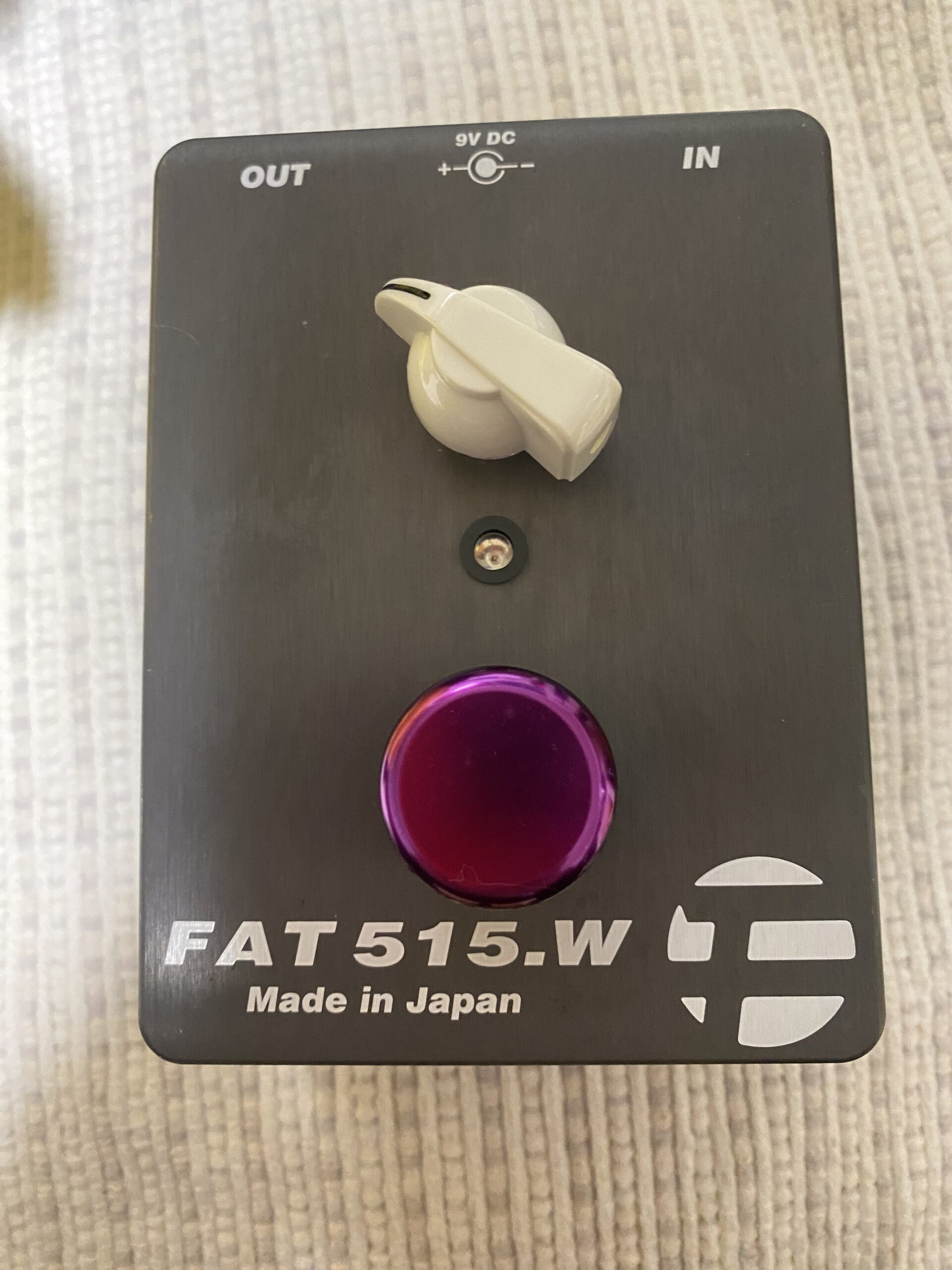 FAT 515.W Fixed Wah 機材レビュー